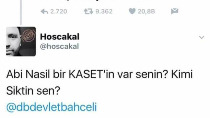 Devlet Bahçeliye atılan tweeti gördünüz mü? Neden bu tweete cevap verememiş sizce?