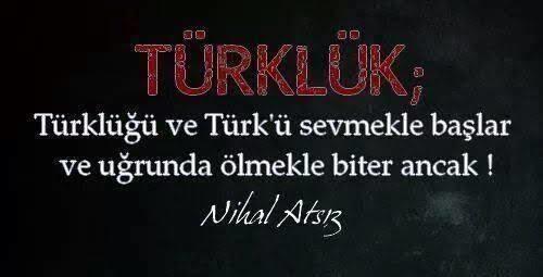 TÜRK doğduğum için gurur duyuyorum. Ya siz?