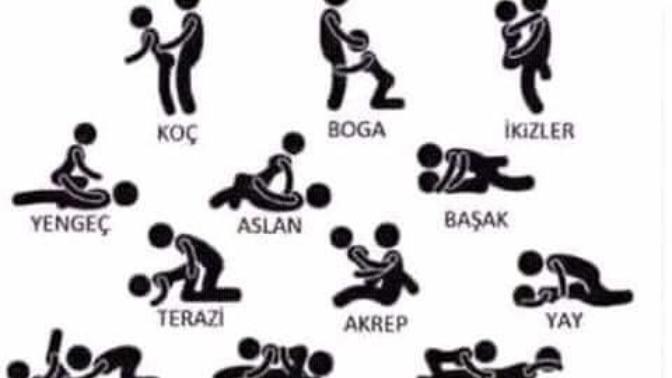 Burçlara göre seks pozisyonları sizinki hangisi?
