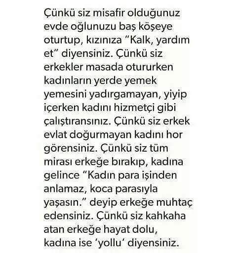 Kaçınız Hayatınızda Bir Kadını İnsan Olarak Görüp Anlamaya Çalıştı?  