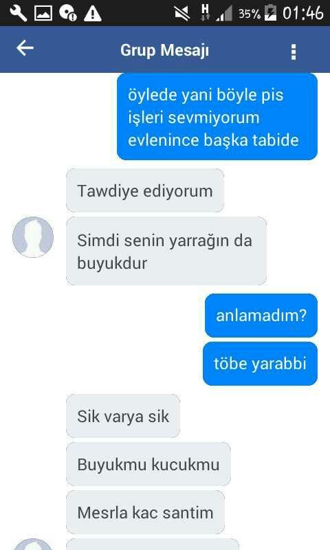 bunun derdi ne yav niye böyle şeyler geldi??