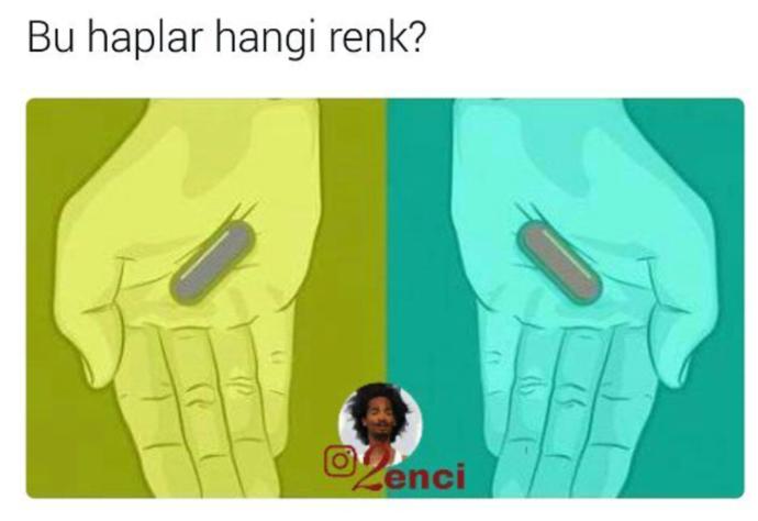 Bu haplar ne renk herkes farkli göruyormuş merak etim ne renk gördügunuzu yazarmisiniz?
