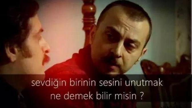 Sevdiğin birinin sesini unutmak ne demek bilir misin?