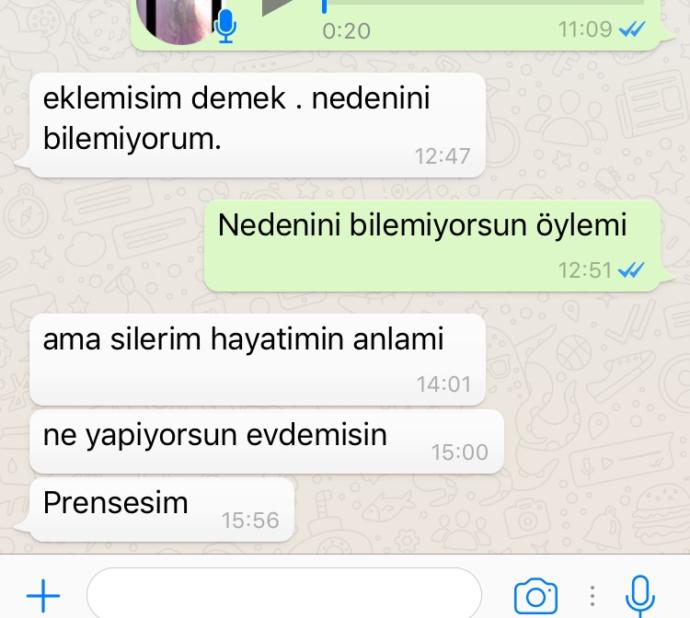 Sevgilim instagramda sildirdiğim kızı geri takip etmiş, verdiği yanıta bakın ne söyliyeyim şimdi buna?