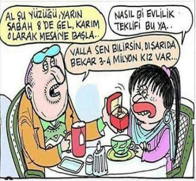 Böyle bir evlilik teklifi alsaydınız tepkiniz ne olurdu?