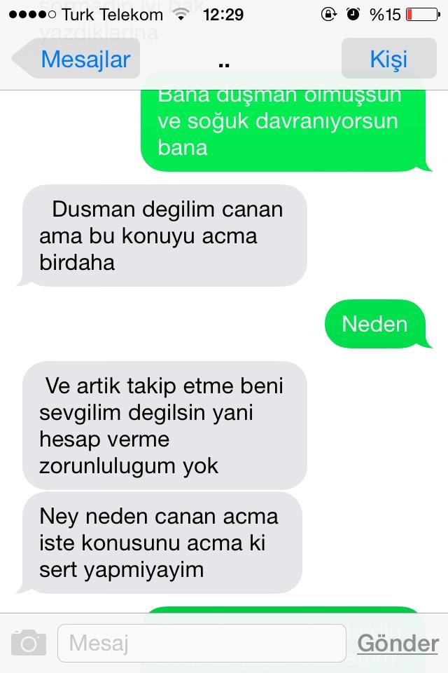 Bunu diyen kişi başkasını seviyor mudur sizce?