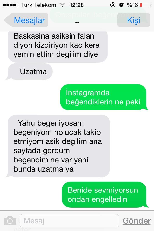Bunu diyen kişi başkasını seviyor mudur sizce?