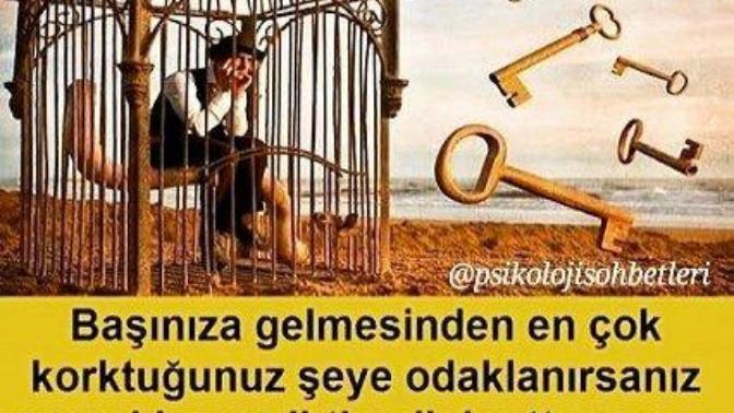 Kişinin korktuğu şey başına gelir mi?