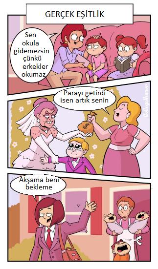 Türkiye'de en çok ''eşitlik'' isteyen feministleri mi yoksa ''gerçek eşitlik'' isteyen feministleri mi görüyorsunuz?