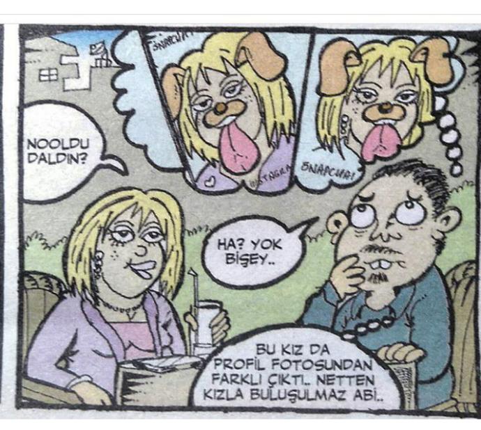 İnternetten tanışıp, hiç profil fotosundaki gibi olan biriyle tanıştınız mı ?