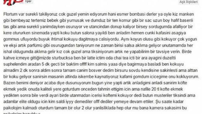 Sevgilim Habire Osuruyor :/ ?