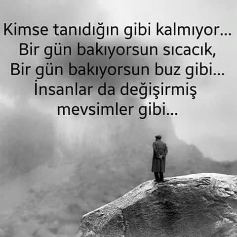 İnsanlar neden ilk tanıdığımız gibi kalmıyor ?