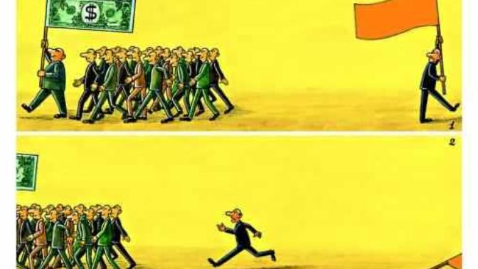 Vay anasını! Para insanların kölesi olacağına insanlar paranın kölesi olmuş...💸?