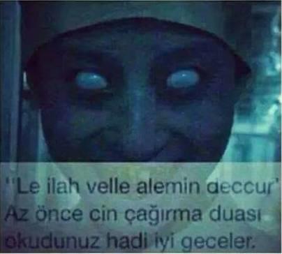 Cin cagirma duasi biliyomusunuz?