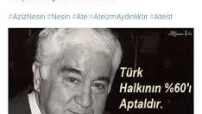 Sizce aziz nesin in dediği gibi türkiyedekilerin yüzde 60 ı aptalmı?