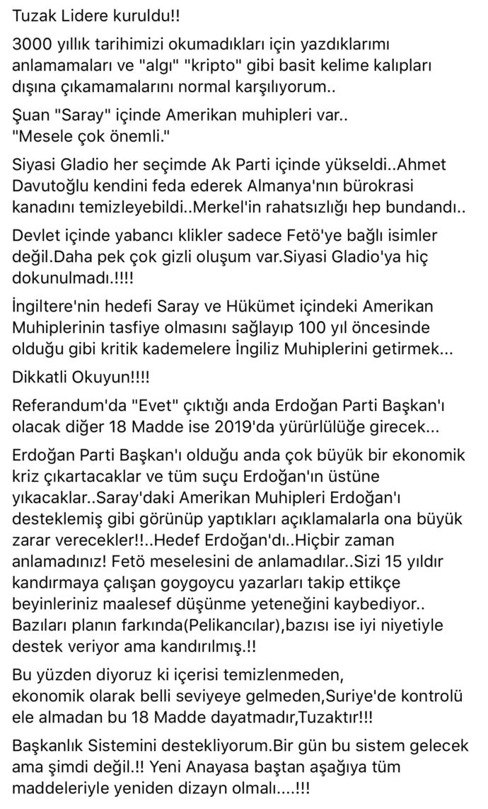 Sizce gerçekten hükümet başkanlık sistemi istiyor mu? Bu bir dayatma olabilir mi?