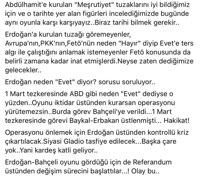 Sizce gerçekten hükümet başkanlık sistemi istiyor mu? Bu bir dayatma olabilir mi?