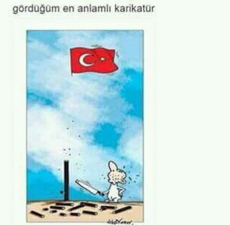 Hayatımda gördüğüm en anlamlı karikatür. Sizcede öyle değil mi ?
