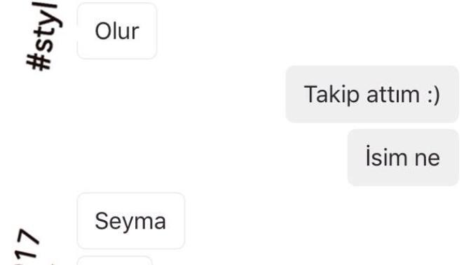 İnstagram da günde 20 kıza falan (merhaba tanışalım mı 😊 ) diye mesaj atıyorum çok az geri dönüş oluyor neden?