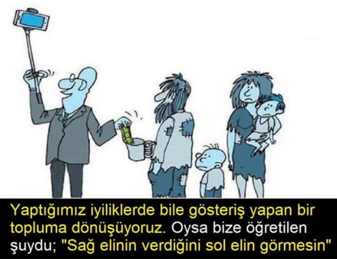 "Sağ elin verdiğini sol el görmemelidir" sözüne katılıyor musunuz? Gizli yapılmayan iyilik, gerçekten iyilik sayılır mı?
