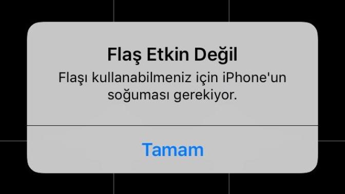 Flaş ve Kamera Çalışmıyor?
