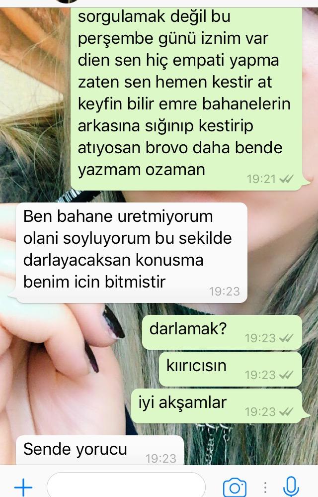 Konuştuğum biri vardı ama beni çok kırdı sizce bitti mi?