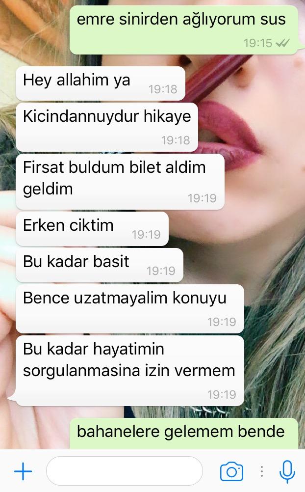 Konuştuğum biri vardı ama beni çok kırdı sizce bitti mi?