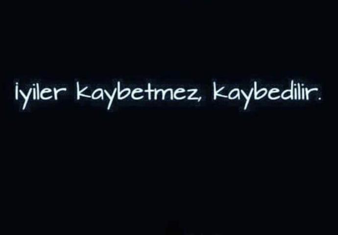Bu hayatta iyiler mi kaybeder, kötüler mi?
