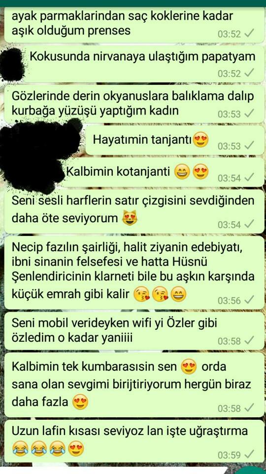 Bu romantiklik sayılıyo mu 😂?