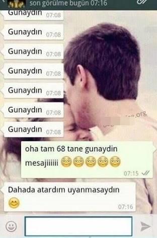 Sevdiğiniz insandan böyle bir günaydın mesajı ister miydiniz ?