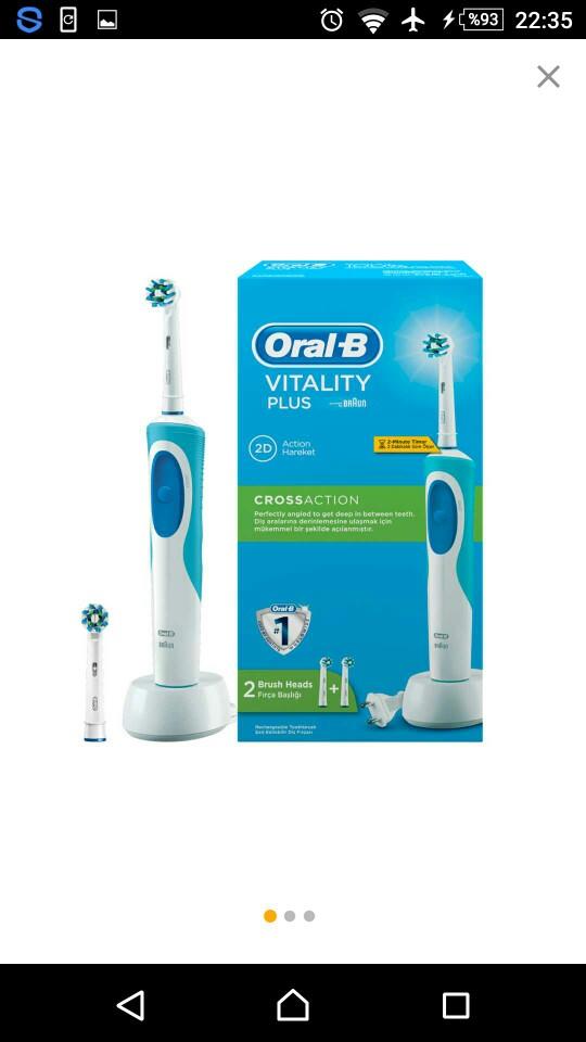 Oral-B şarjlı diş fırçası alıcam alsam mı?