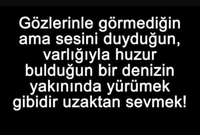Neye benzer uzaktan sevmek ? Siz sevdiniz mi uzaktan ?