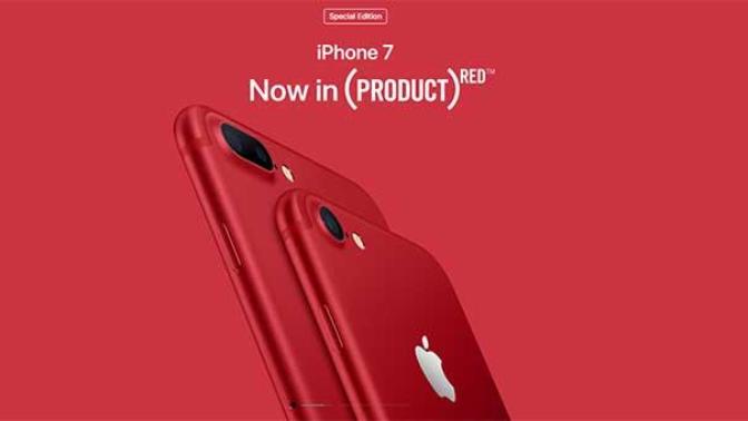 Apple, iPhone 7 ve iPhone 7 Plus'ın kırmızısını duyurdu! Farkındalık için yaptığı bu hareketi ve yeni tasarımı nasıl buldunuz?
