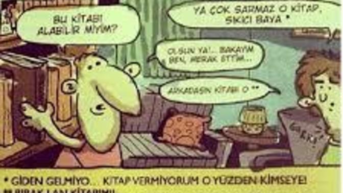 Kitaplarınızı arkadaşlarınıza ödünç verir misiniz?