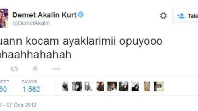 Demet Akalın'ın eşi gibi eşinizin ayaklarını öper misiniz?