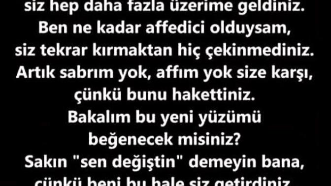 İnsanlar size değiştiğinizi söylüyorlar mı?