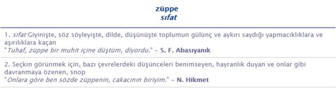 "Züppe" kelimesinin anlamını biliyor muydunuz?