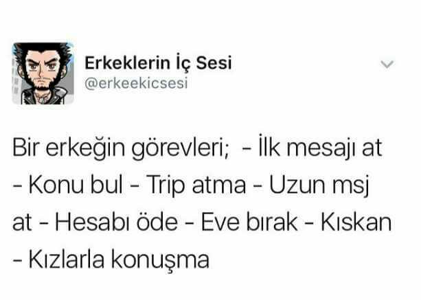 Bir erkeğin sevdiğine karşı görevleri nelerdir ??