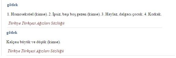 "Götlek" kelimesinin anlamını biliyor muydunuz?