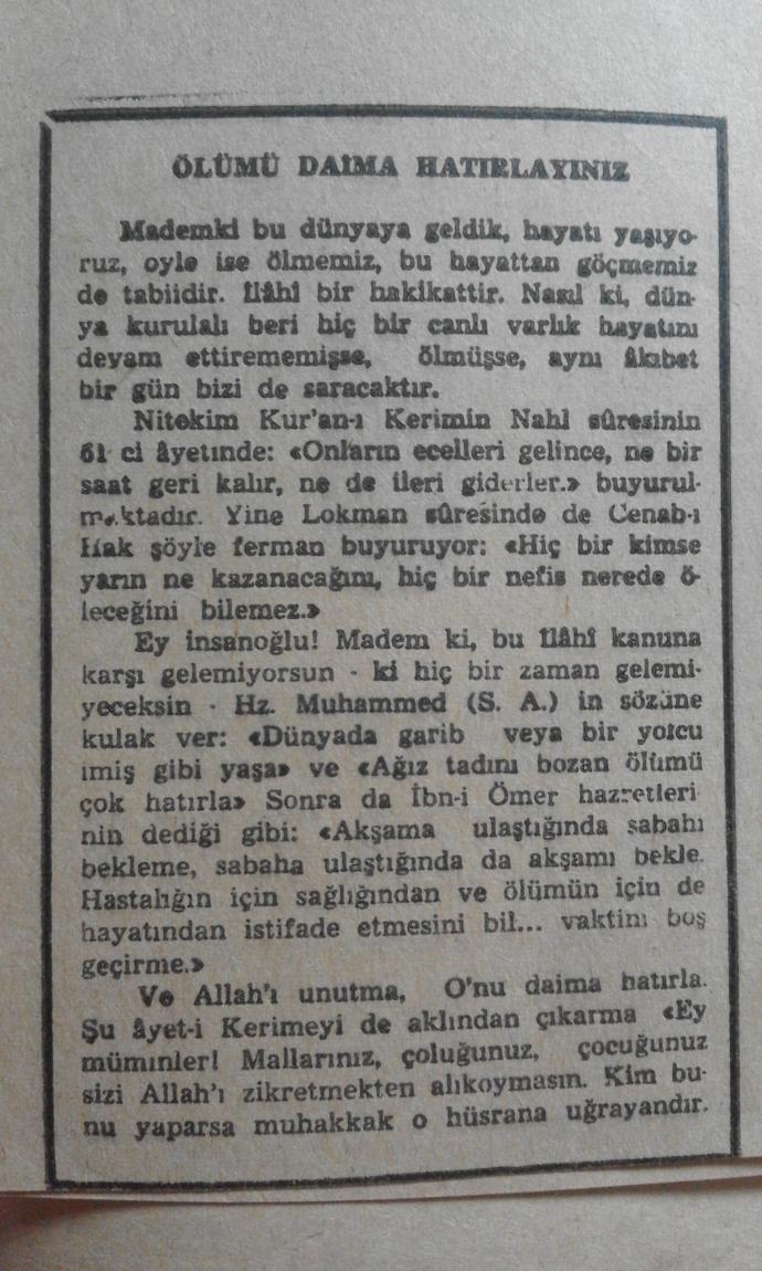 Bu gece bir takvim yaprağını bir kitap arasına saklar mısınız  ya da  güzel güne ait olan o günkü yaprağı saklama alışkanlığı varmı?