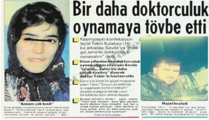 Doktorculuk oynayalım mı sizinle 😛 ?