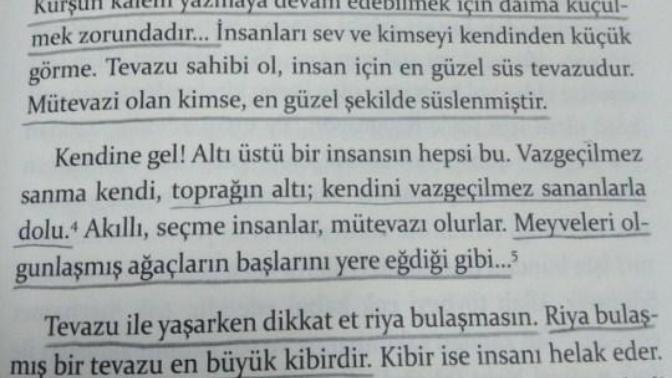 Ne kadar tevazu sahibisiniz?