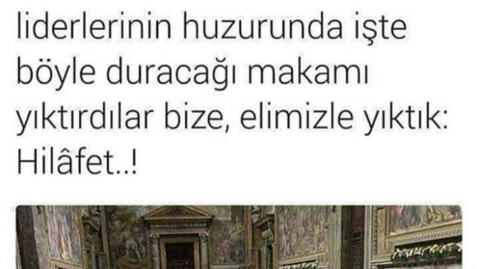 Sizce hilafetin kaldirilmasi turkiyenin yararinami olmuştur zararinami?