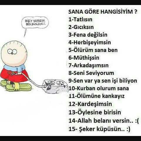 Sizce hangisiyim??