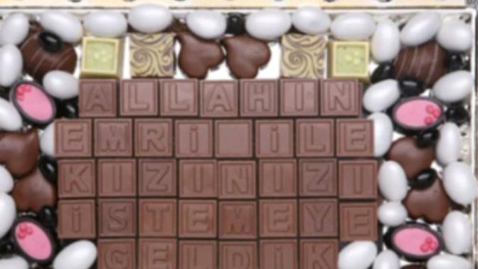 Kız istenirken çikolata'mı, baklava'mı?