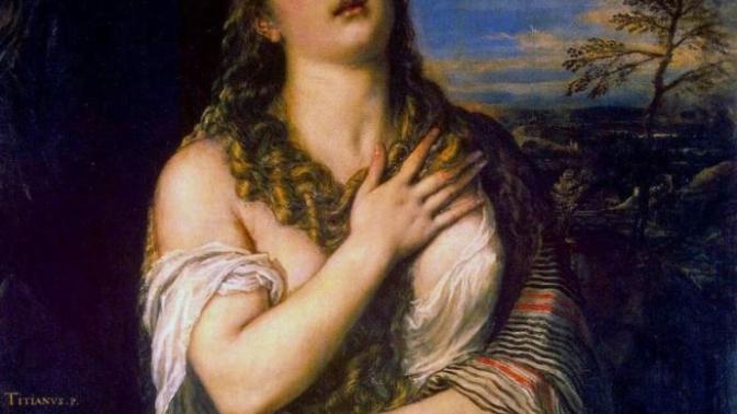'' Titian - Magdelana '' portresi , Mona Lisa gibi gizemli mi?
