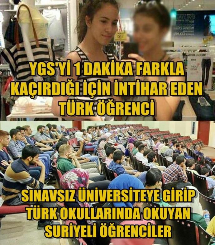 Ülkemde bir tane bile suriyeli görmek istemiyorum. Katılanlar?