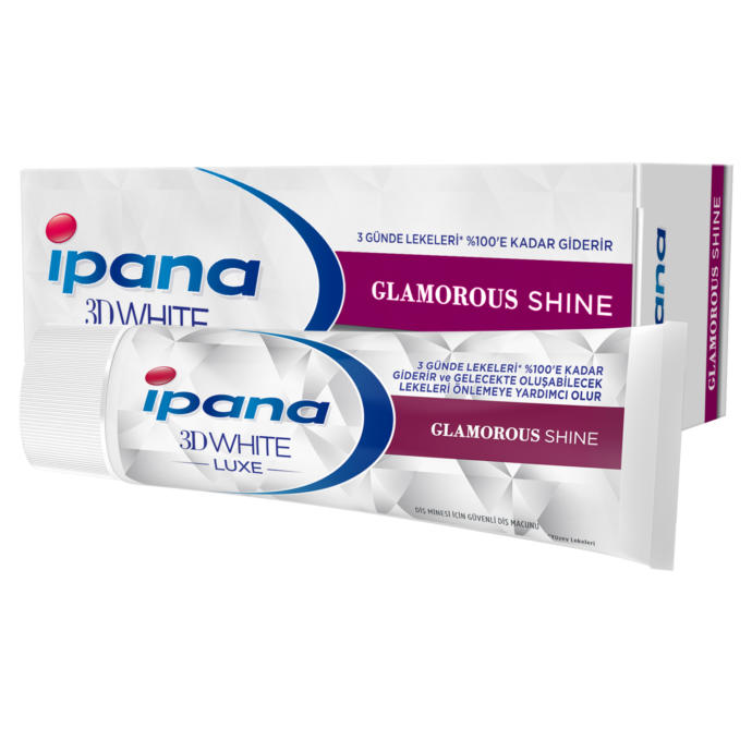 İpana'nın 3D White Glamorous Shine diş macununu denediniz mi?