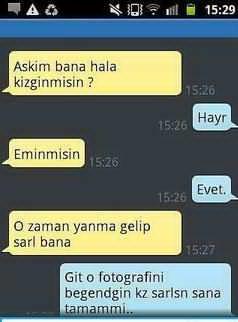Siz sevgilinizle nasıl konuşuyorsunuz?