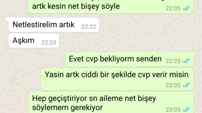 Sözlenmek istemiyor?